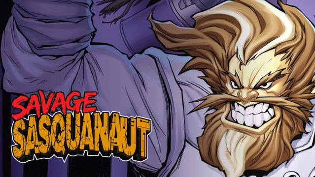 ‘Savage Sasquanaut’ Mixes Bigfoot with Aliens and SciFi